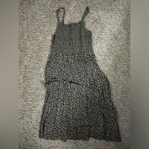 Old navy Leopard cami dress w/ pockets